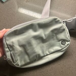 lululemon athletica grey belt Bag